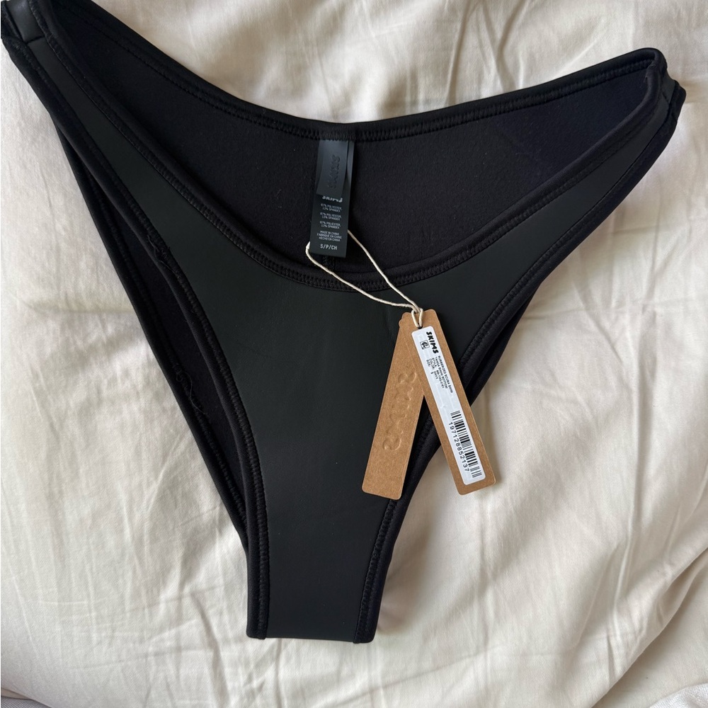 SKIMS Black scuba Classic Bikini